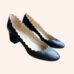 Vintage Black Chloe Kitten Heels